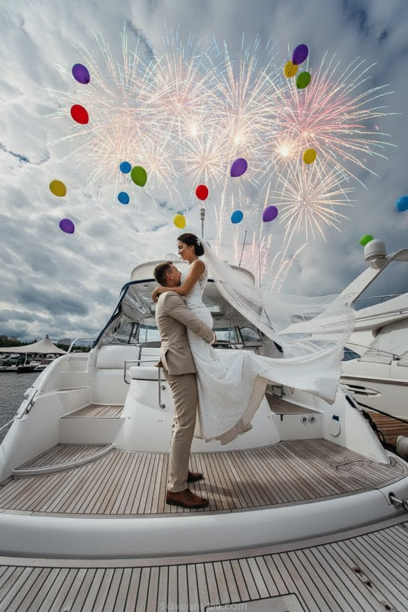 Свадьба на яхте в Санкт-Петербурге | Под ключ